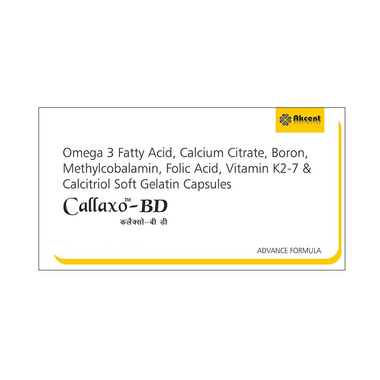 Callaxo-BD Soft Gelatin Capsule