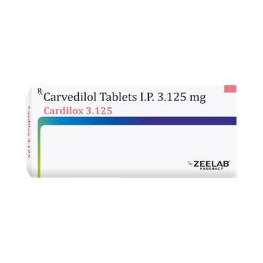 Cardilox 3.125mg Tablet