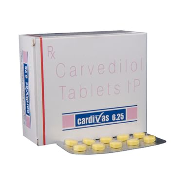 Cardivas 6.25 Tablet