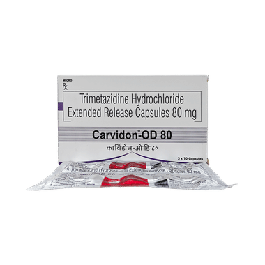 Image of Carvidon OD 80mg Capsule
