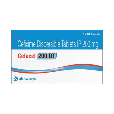 Cefacel 200 DT Tablet