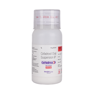 Cefadrox 250mg Dry Syrup
