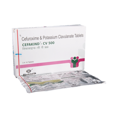 Cefakind-CV 500 Tablet