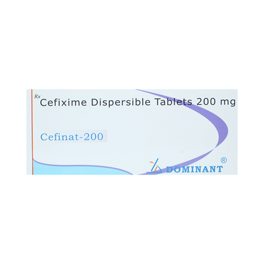 Image of Cefinat 200 Tablet DT