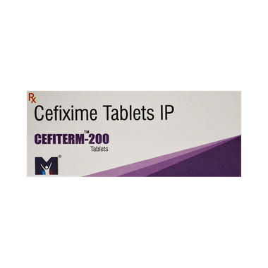 Image of Cefiterm 200 Tablet