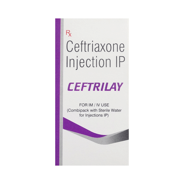 Geref Injection Ceftrilay Injection 1.0 Injection in 1 vial | GetOMeds