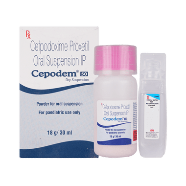 Cepodem 50mg/5ml Syrup