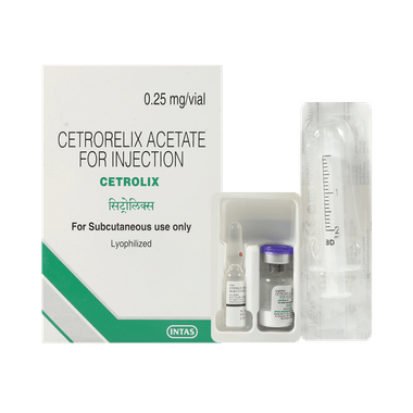 Cetrolix 0.25mg Injection