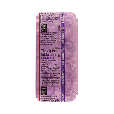 Cilacar 5 Tablet