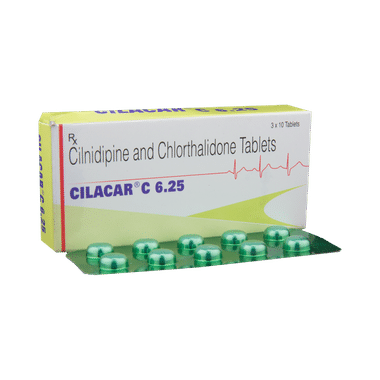 Cilacar C 6.25 Tablet