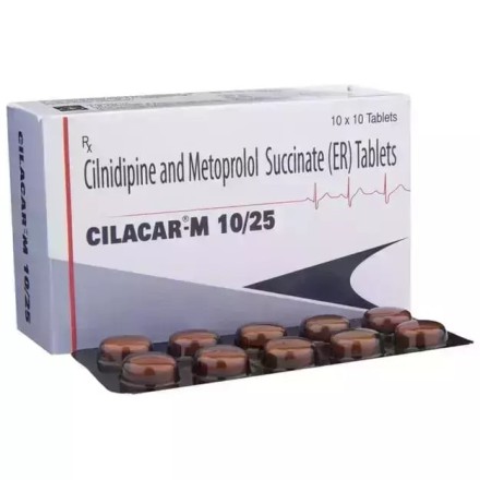 Cilacar-M 10 25 Tablet