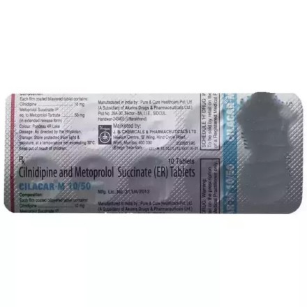 Cilacar-M 10 50 Tablet ER