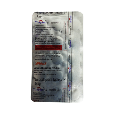 Cilapam 5 Tablet
