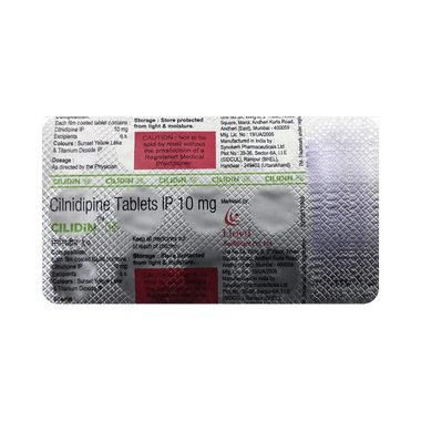 Cilidin 10mg Tablet
