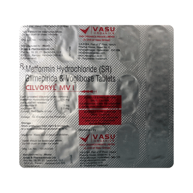 Cilvoryl MV 1 Tablet SR