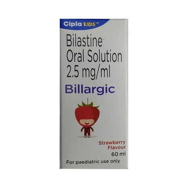 Cipla Kids Billargic Oral Solution Strawberry
