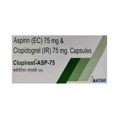 Clopirest-ASP 75 Capsule IR