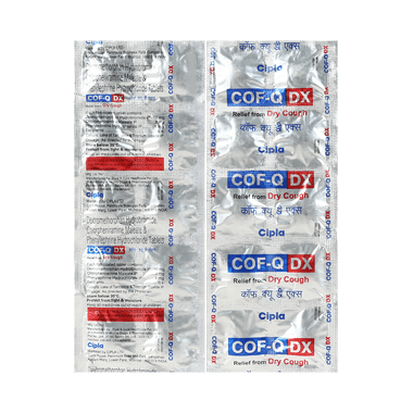 Cof Q DX 5mg/2mg/10mg Tablet