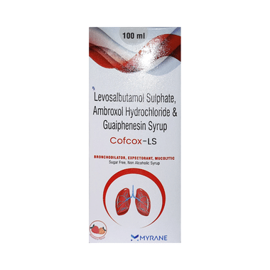 Cofcox-LS Syrup Strawberry Sugar Free