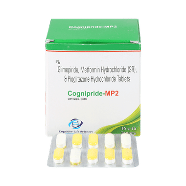 Image of Cognipride MP 2mg/500mg/15mg Tablet SR