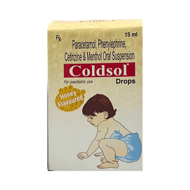 Image of Coldsol Oral Drops Honey