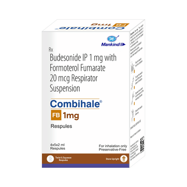 Image of Combihale FB 1mg Respules (2ml Each)