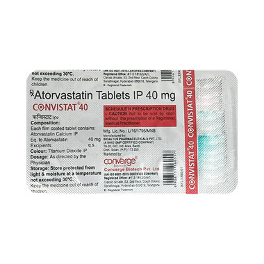 Convistat 40 Tablet