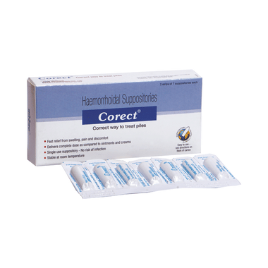 Corect Haemorrhoidal Suppository (7 Each)
