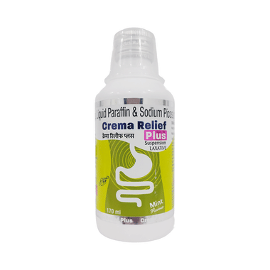 Image of Crema Relief Plus Suspension Laxative Mint Sugar Free