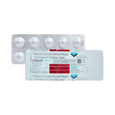 Image of Cresar 3D 12.5mg/25mg/40mg Tablet