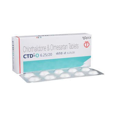 CTD-O 6.25/20 Tablet