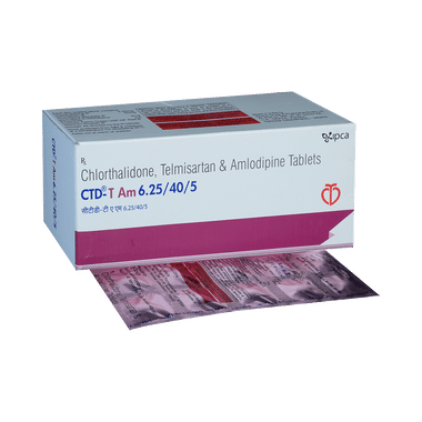 CTD-T AM 6.25/40/5 Tablet