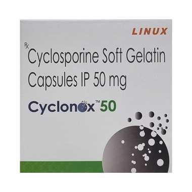Cyclonox 50mg Soft Gelatin Capsule