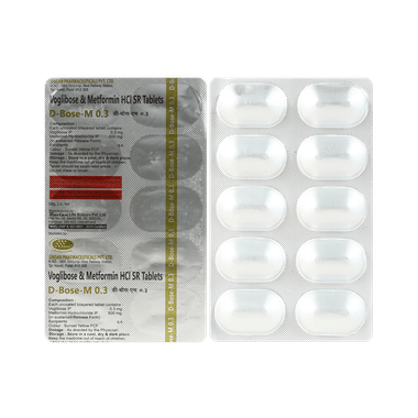 D Bose M 500mg/0.3mg Tablet