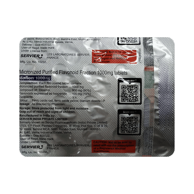 DafLon 1000mg Tablet