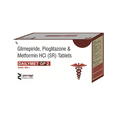 Dailymet GP 2 Tablet SR