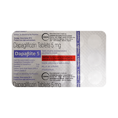 Image of Dapabite 5 Tablet