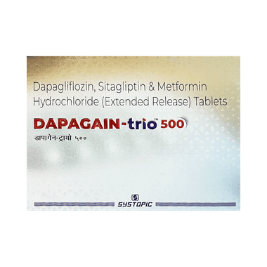 Dapagain-Trio 500 Tablet ER