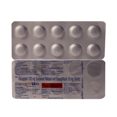 Dapagold V 10 Tablet SR