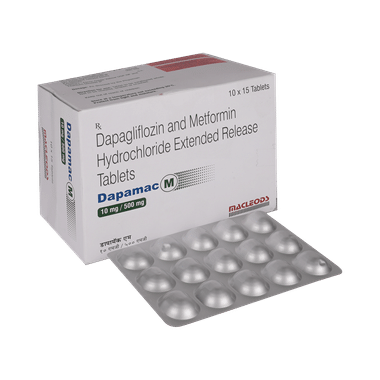 Dapamac M 10mg/500mg Tablet ER