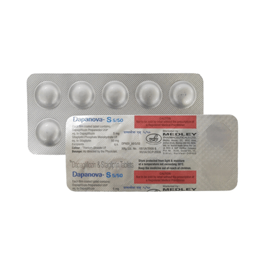 Dapanova-S 5/50 Tablet