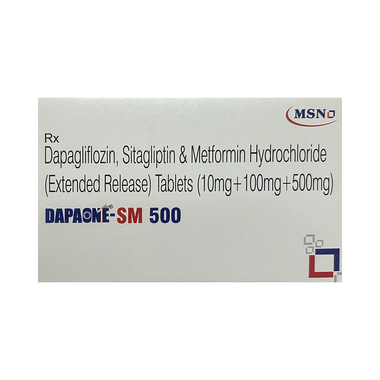 Dapaone SM 10mg/500mg/100mg Tablet