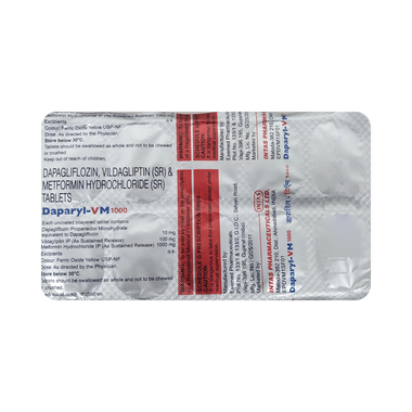 Daparyl VM 1000 Tablet