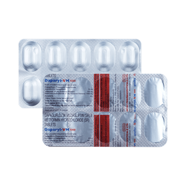 Daparyl-VM 1000 Tablet