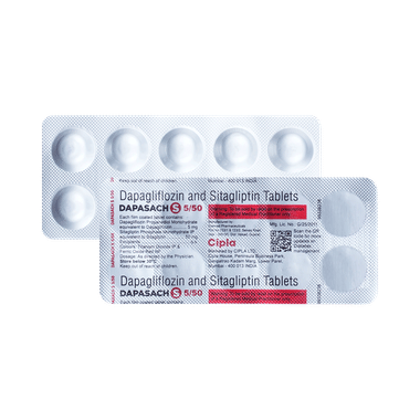 Dapasach S 5mg/50mg Tablet