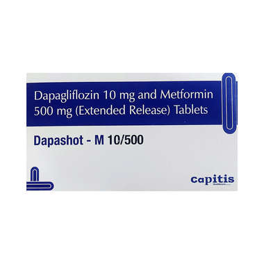 Image of Dapashot-M 10/500 Tablet ER