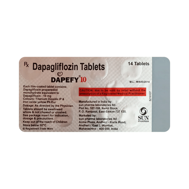 Dapefy 10mg Tablet