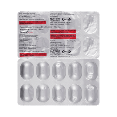 Dapnat-M 10/1000 Tablet ER