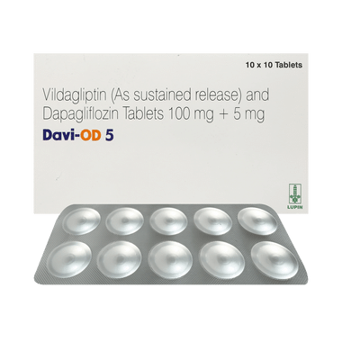Davi OD 5mg/100mg Tablet
