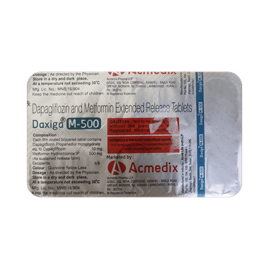 Daxiga M-500 Tablet ER
